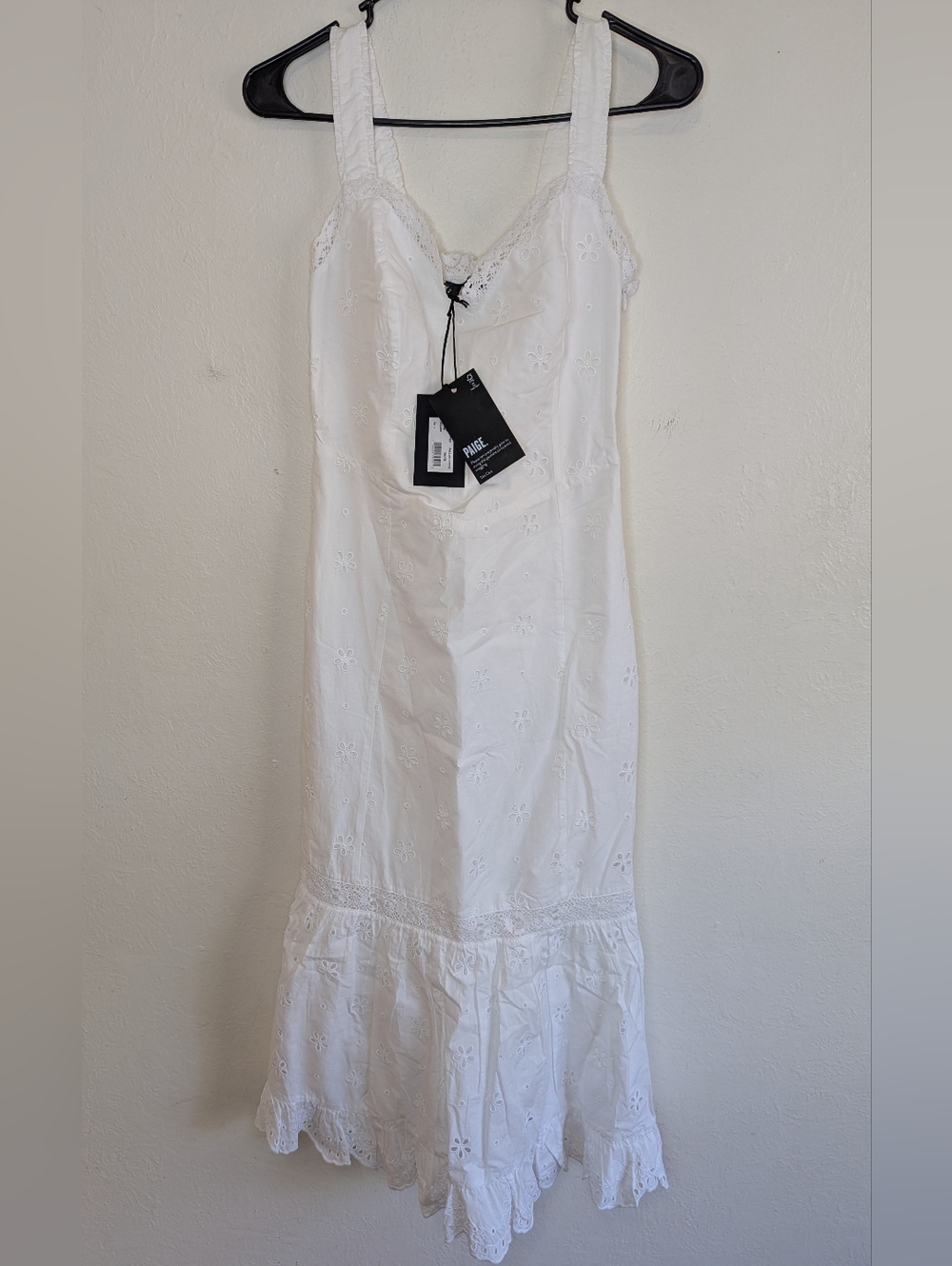 NWT Paige Pallas Midi Cotton Dress Women's Size 2